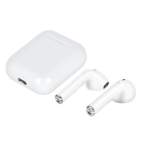 Wireless Bluetooth Ear Pods with Charging Box-White