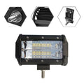 1pcs INCH 72W LED Work Light Bar 4WD Flood Beam Offroad Driving Fog Lamp