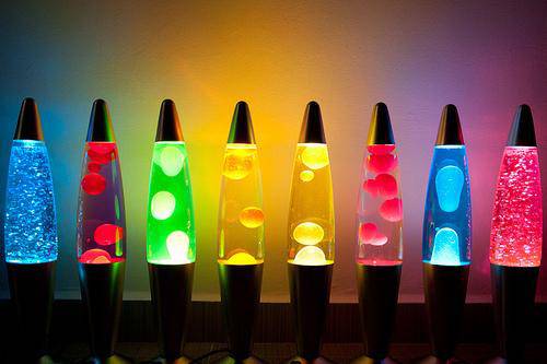 Lava Lamp - Red