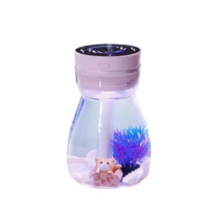 Portable USB Colour changing Ultrasonic Aroma Oil Diffuser - Pink