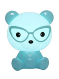 Rabbit Mini Cartoon Electric Table LED Lamp - Blue