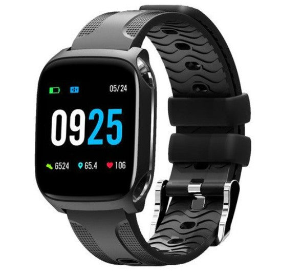 TF9 Smart Watch Fitness Tracker Multi Sports Band - Black